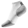 Thorlo Cushioned Heel Micro Mini Running Socks - White / Grey