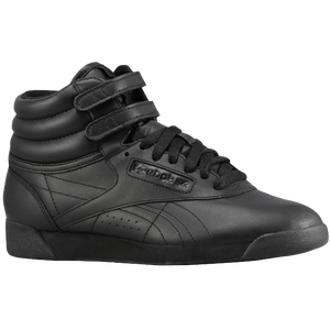 Reebok Freestyle Hi - Women's - Black/Black/Black