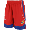 adidas College Point Guard Short - Men's - Kansas Jayhawks - Red / Blue
