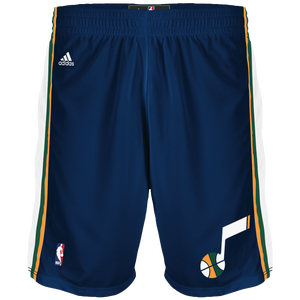 adidas NBA Swingman Short - Men's - Utah Jazz - Dark Navy