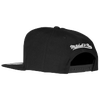 Mitchell & Ness NBA Wool Solid 2 Snapback - Men's - Brooklyn Nets - Black / White
