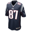 Nike NFL Team Color Game Day Jersey - Boys' Grade School - Rob Gronkowski - New England Patriots - Navy / Red