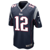Nike NFL Team Color Game Day Jersey - Boys' Grade School - Tom Brady - New England Patriots - Navy / Red
