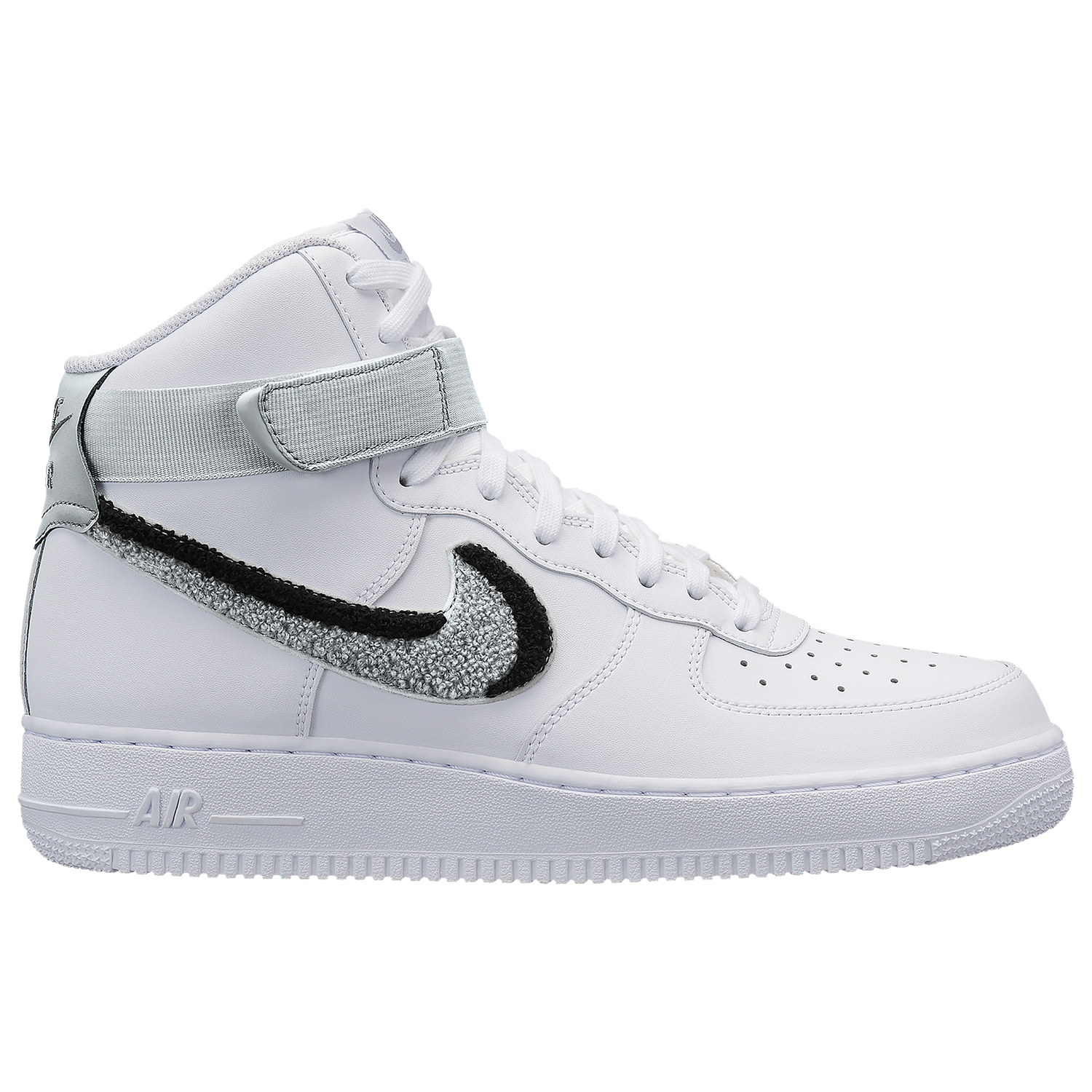 Nike Air Force 1 High LV8 - Men's - Casual - Shoes - White/Wolf Grey ... Nike Air Force 1 High LV8 - Men's