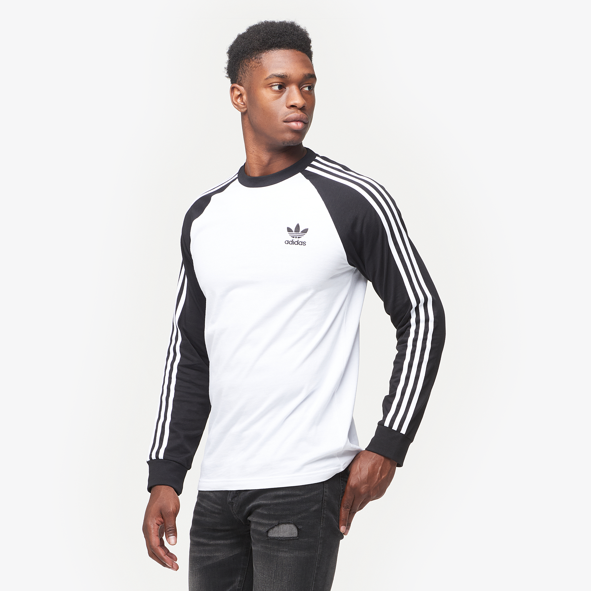 adidas originals men's california long sleeve tee