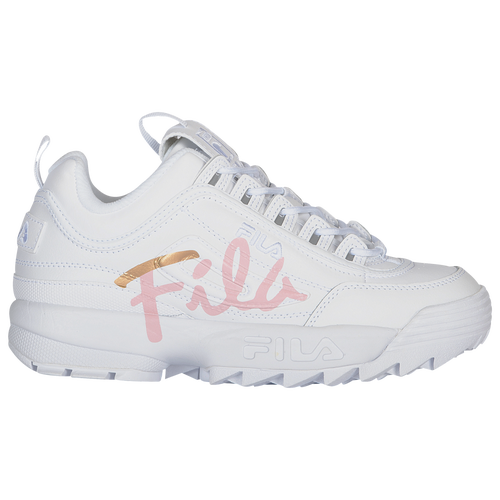 fila disruptor 2 script distressed