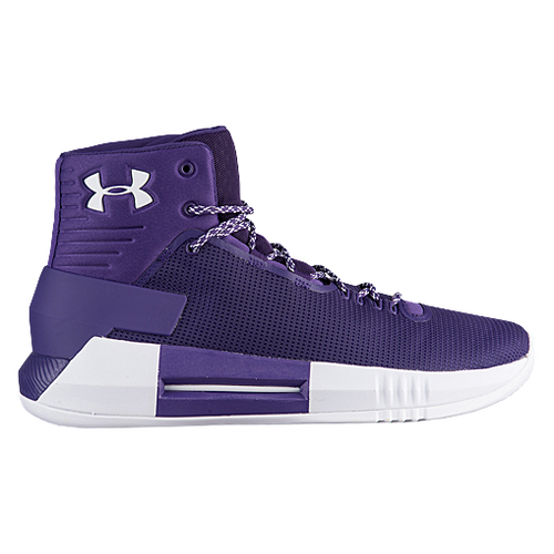 Under Armour Drive 4 - Men's - Basketball - Shoes - Purple/Purple/White
