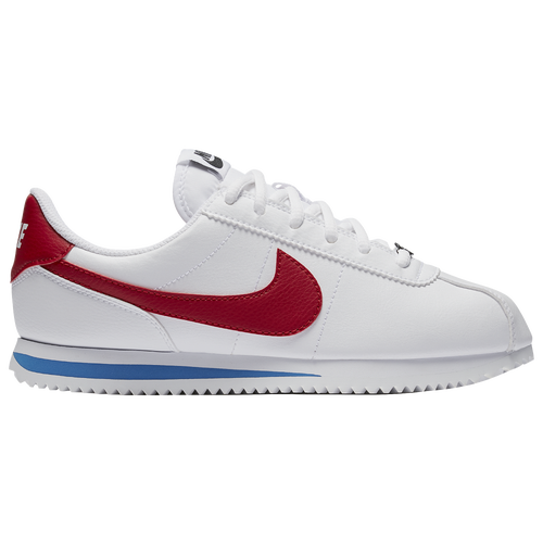 Nike Cortez - Boys' Grade School - Casual - Shoes - White/Varsity Red ...