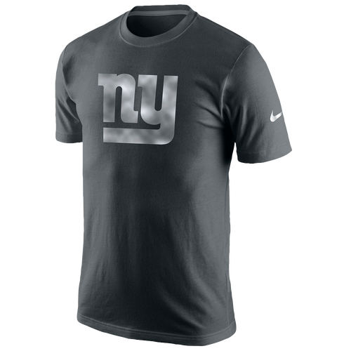 Nike NFL Platinum Logo T-Shirt - Men's - Football - Clothing - New York ...