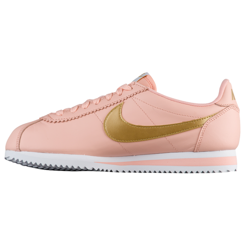 nike cortez pink gold