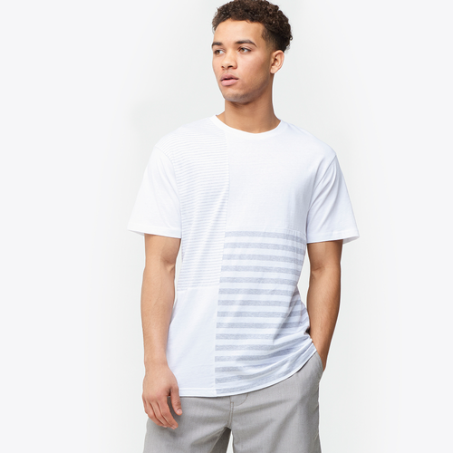 CSG Splice T-Shirt - Men's - Casual - Clothing - White/Heather
