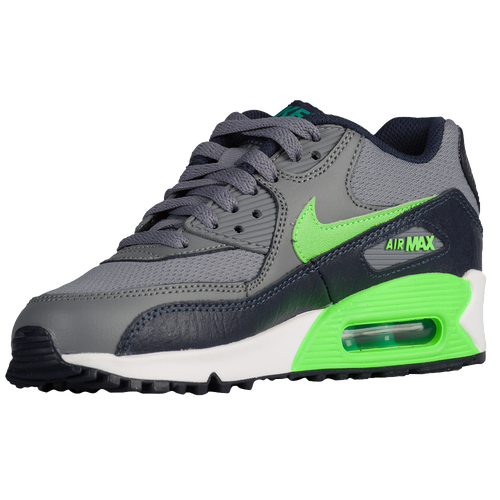 Nike Air Max 90 - Boys' Grade School - Running - Shoes - Cool Grey ...