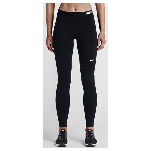 Nike Pro Cool Tights - Women's - Training - Clothing - Black/White