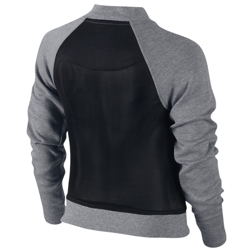 nike fleece bomber