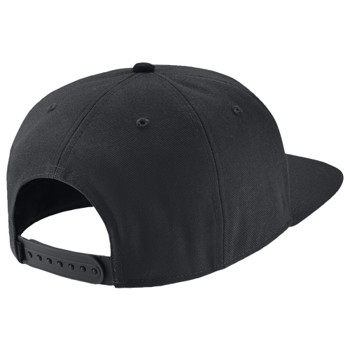 Nike SB Icon Snapback Cap - Men's - Skate - Accessories - Black/Black/White