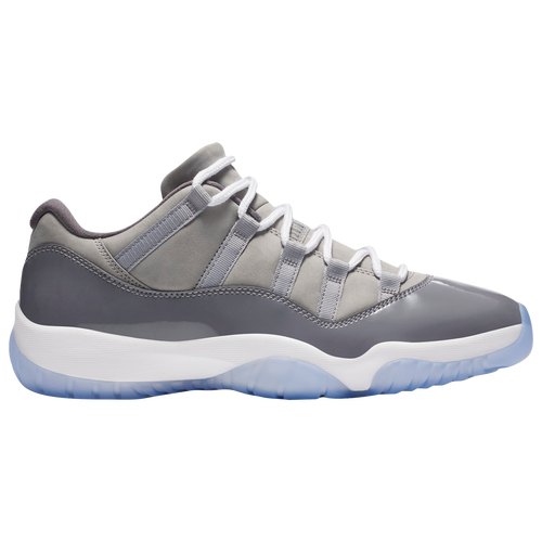 Jordan Retro 11 Low - Men's - Basketball - Shoes - Medium Grey/White ... Jordan Retro 11 Low - Men's - Basketball - Shoes - Medium Grey/White/Gunsmoke