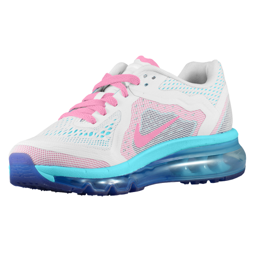 Nike Air Max 2014 - Girls' Grade School - Running - Shoes - White ...