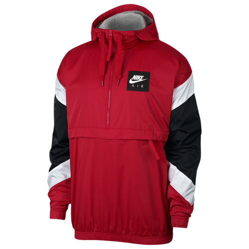Nike Air Hooded Woven Anorak - Men's - Casual - Clothing - Gym Red ...