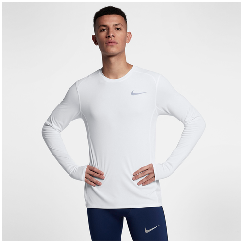 Nike Dri-FIT Miler Long Sleeve T-Shirt - Men's - Running - Clothing ...
