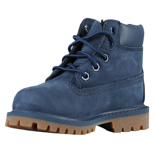 navy blue and brown timberlands