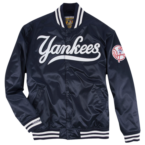Mitchell & Ness MLB Satin Jacket - Men's - Clothing - New York Yankees ...