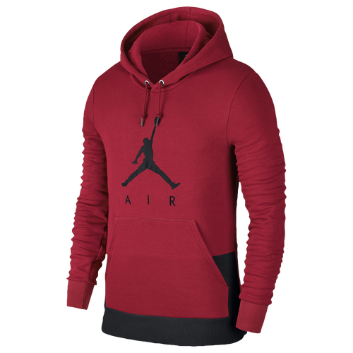 jordan jumpman air men's graphic fleece pullover hoodie