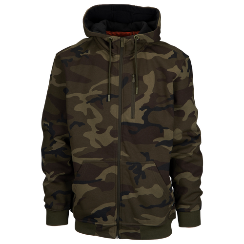 CSG Camo Full Zip Hoodie - Men's - Casual - Clothing - Jungle Camo