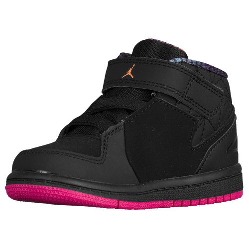 Jordan 1 Flight 3 - Girls' Toddler - Basketball - Shoes - Black/Bright ...