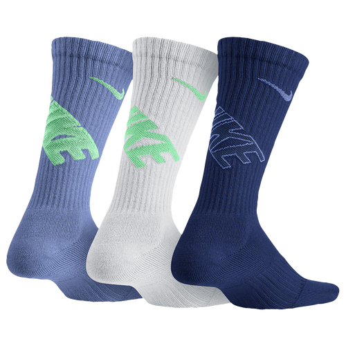 Nike 3 Pack Graphic Cushioned Crew Socks - Boys' Grade School ...