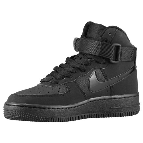 Nike Air Force 1 High - Boys' Grade School - Casual - Shoes - Black ...