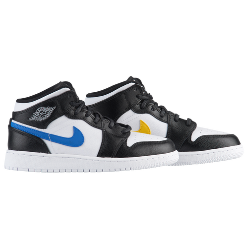 jordan aj 1 yellow and black