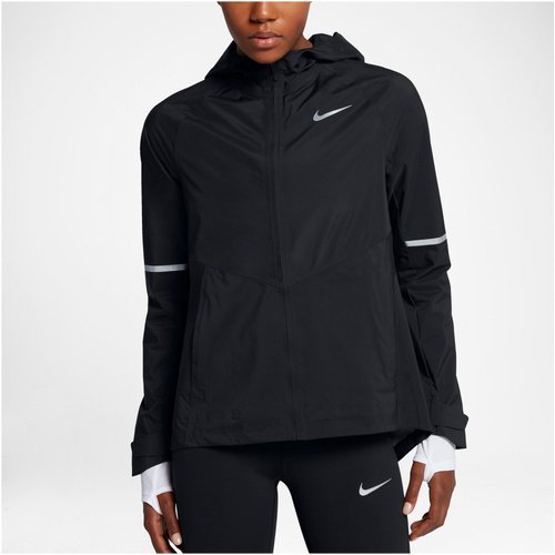 nike women's zonal aeroshield hooded running jacket