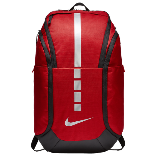 Nike Hoops Elite Pro Backpack - Basketball - Accessories - University Red/Black/Metallic Cool Grey