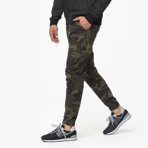 csg cuffed fleece pants camo