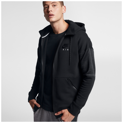 mens black nike full zip hoodie