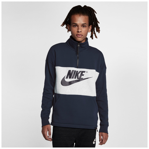 men's nike air half zip top