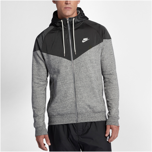 nike mens windrunner full zip hoodie
