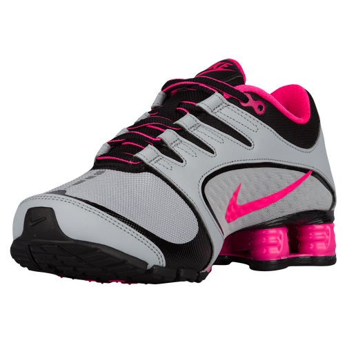 Nike Shox Vaeda - Women's - Running - Shoes - Wolf Grey/Vivid Pink/Black