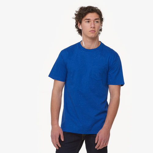 CSG Speckle Pocket T-Shirt - Men's - Casual - Clothing - Royal Blue
