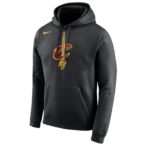 Nike NBA Club Logo Hoodie - Men's - Clothing - Cleveland Cavaliers - Black