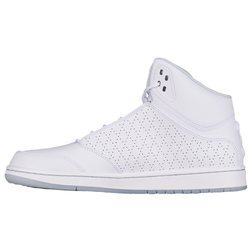 air jordans 1 flight 5 premium white grey