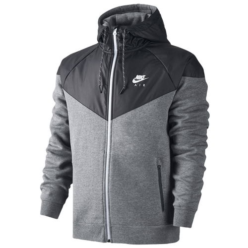 Nike Hybrid Fleece WR Jacket - Men's - Casual - Clothing - Carbon ...
