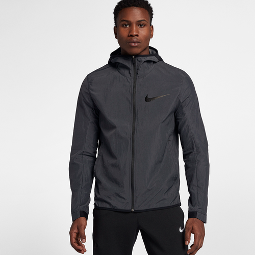 Nike Showtime Jacket - Men's - Basketball - Clothing - Anthracite/Black