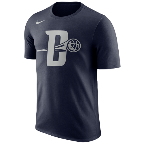 Nike NBA Logo T-Shirt - Men's - Clothing - Detroit Pistons - Navy