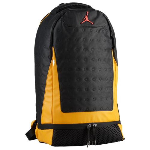 Jordan Retro 13 Backpack Basketball Accessories Black/University Gold/University Red