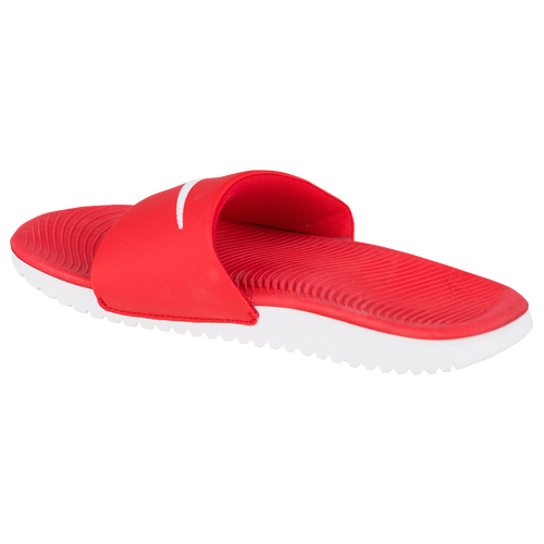 Nike Kawa Slide - Boys' Preschool - Casual - Shoes - University Red/White