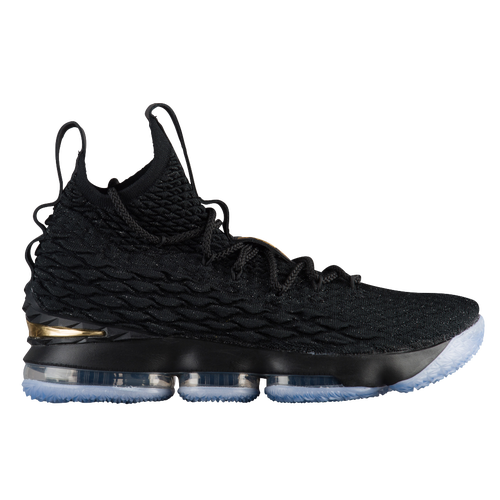 lebron 15 black and gold men