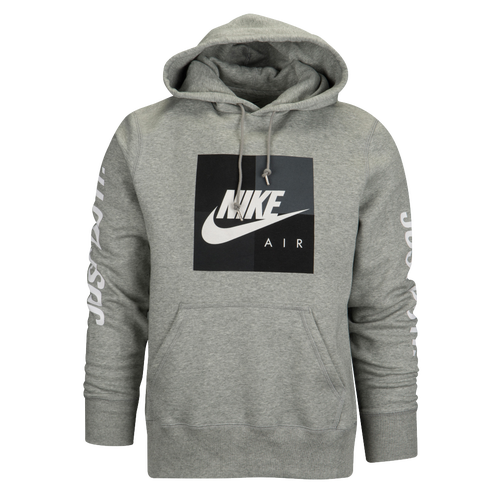 Nike Graphic Hoodie - Men's - Casual - Clothing - Dark Grey Heather ...
