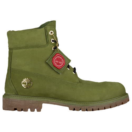 green rubber boots