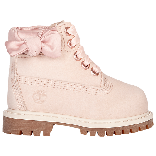 Timberland 6" Premium Waterproof Boots Girls' Toddler Casual Shoes Pink/Pink